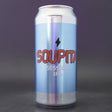 This is a can of Garage Beer Co - Soupita - 4% (440ml). It is a Session IPA craft beer available to buy from Ghost Whale, voted London's best craft beer shop.
