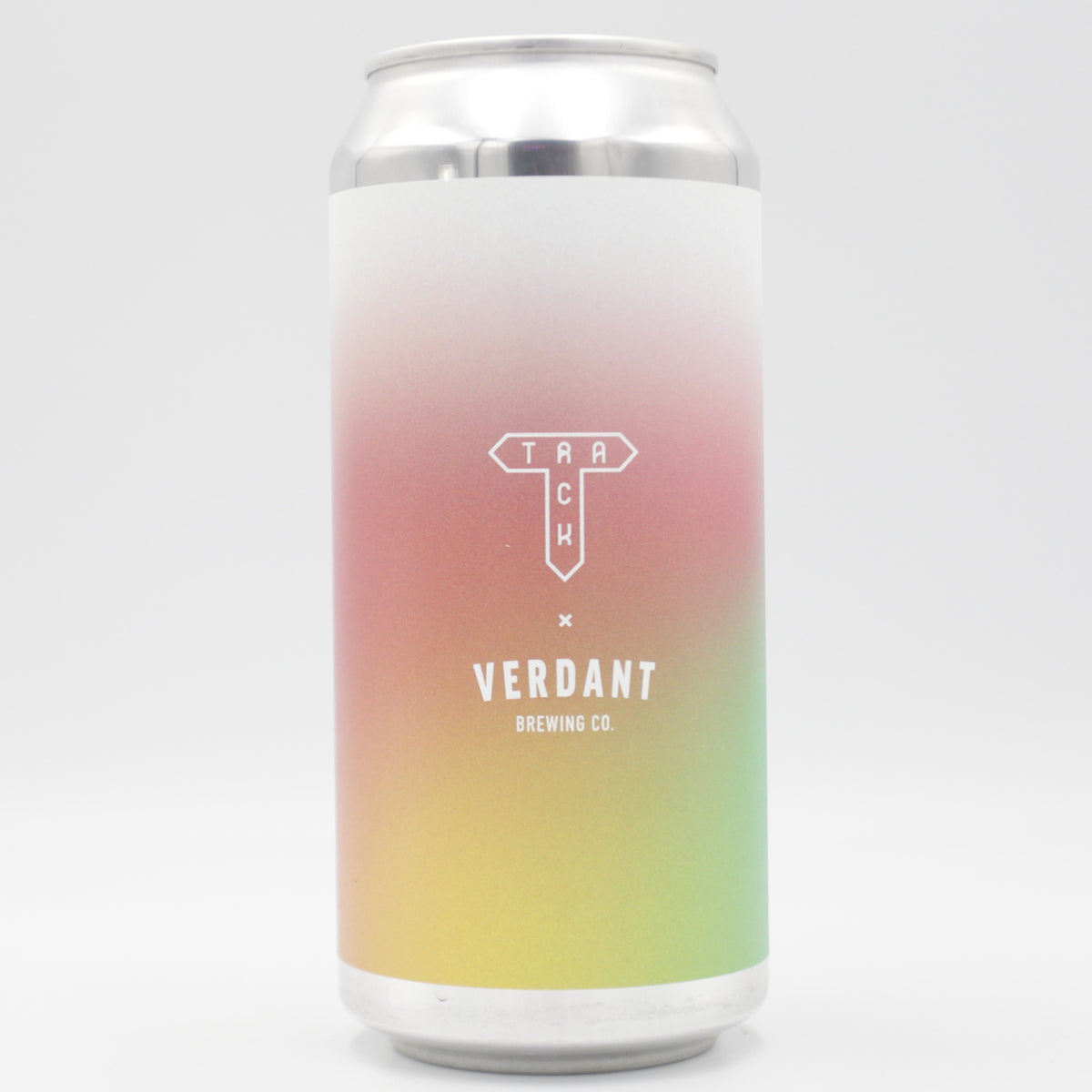 This is a can of Track / Verdant - Flux: Phase 8 - 6.5% (440ml). It is a IPA craft beer available to buy from Ghost Whale, voted London's best craft beer shop.