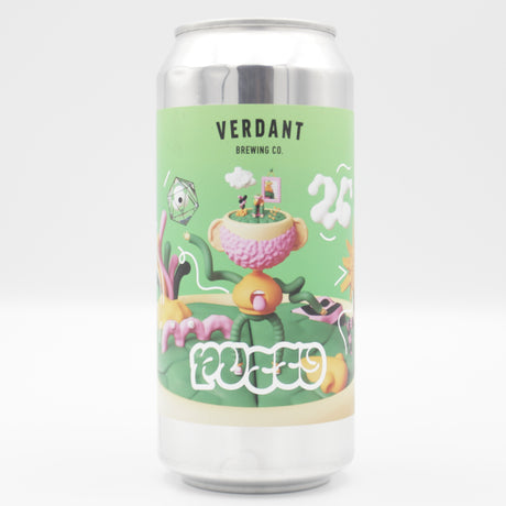 This is a can of Verdant - Putty 2026 - 8% (440ml). It is a Double IPA craft beer available to buy from Ghost Whale, voted London's best craft beer shop.