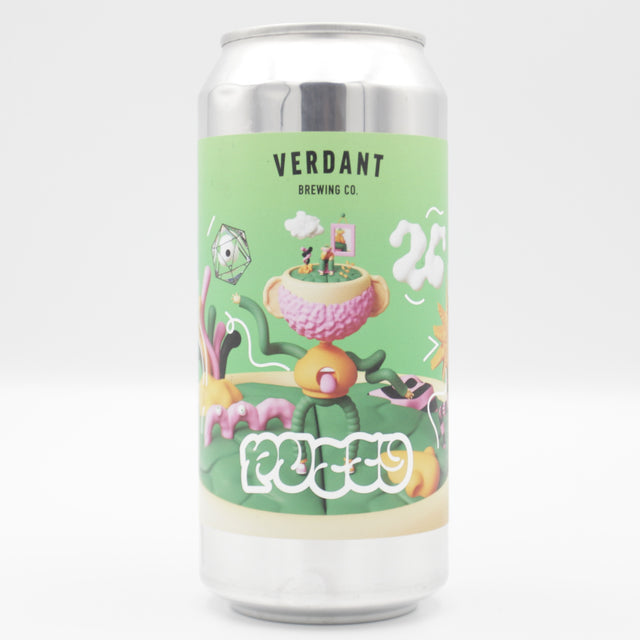 This is a can of Verdant - Putty 2026 - 8% (440ml). It is a Double IPA craft beer available to buy from Ghost Whale, voted London's best craft beer shop.