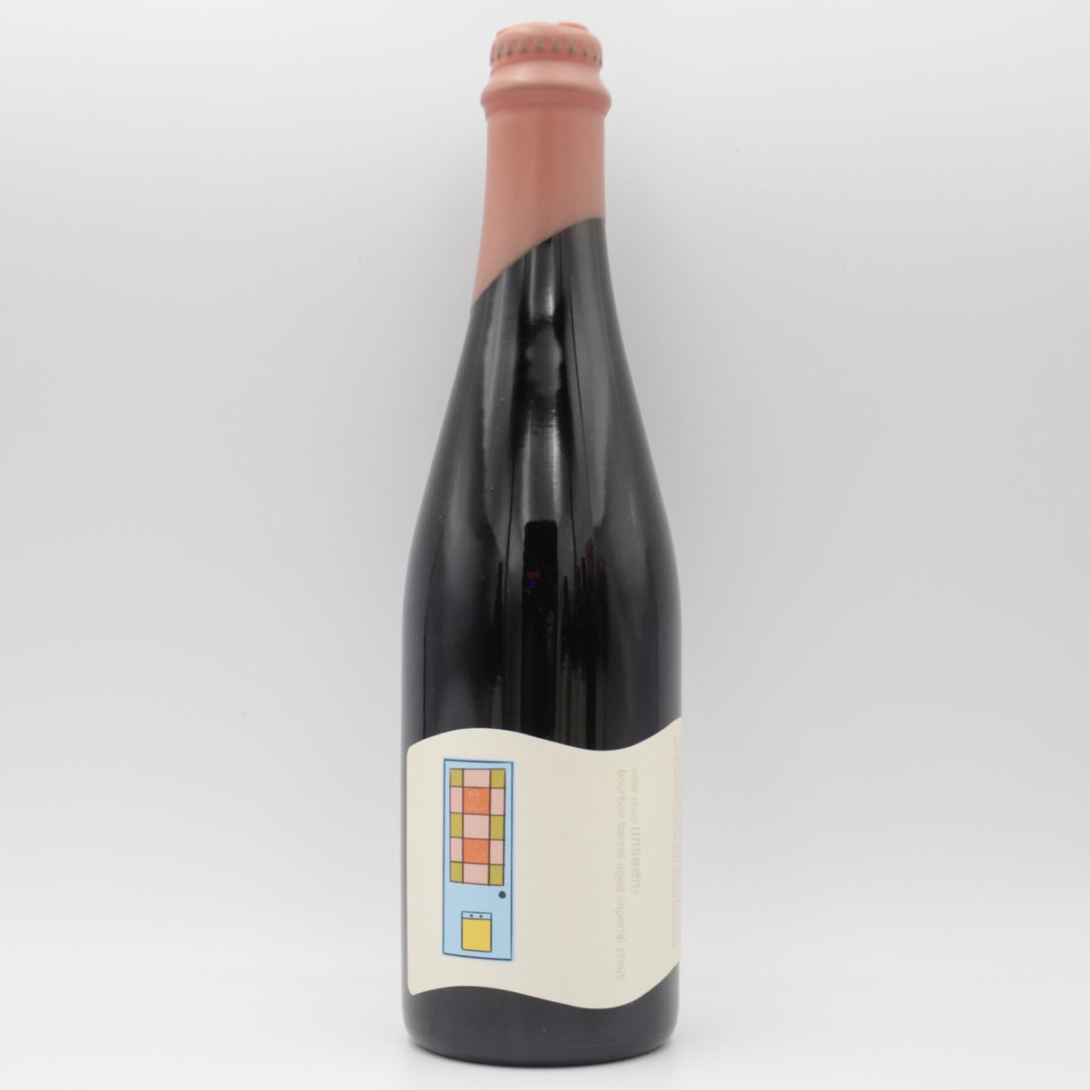 This is a bottle of everywhere  - what stays unseen? - 12.3% (500ml). It is a Imperial Stout / Porter craft beer available to buy from Ghost Whale, voted London's best craft beer shop.