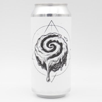 This is a can of White Dog - Glazed Cinnabon - 11% (440ml). It is a Imperial Stout / Porter craft beer available to buy from Ghost Whale, voted London's best craft beer shop.