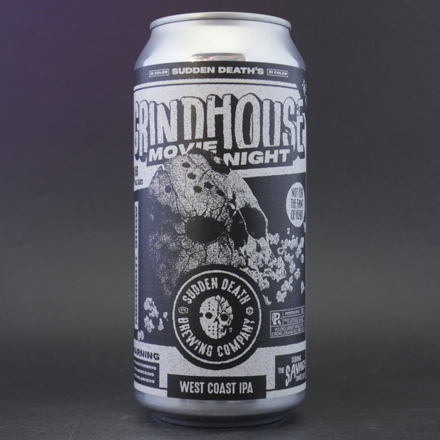 Sudden Death - Grindhouse - 7% (440ml) - Ghost Whale