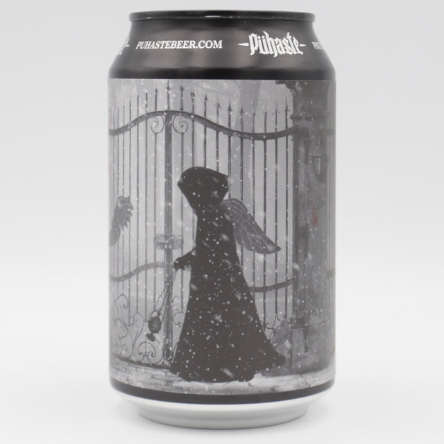 This is a can of Puhaste - Patt - 6.6% (330ml). It is a Stout / Porter craft beer available to buy from Ghost Whale, voted London's best craft beer shop.