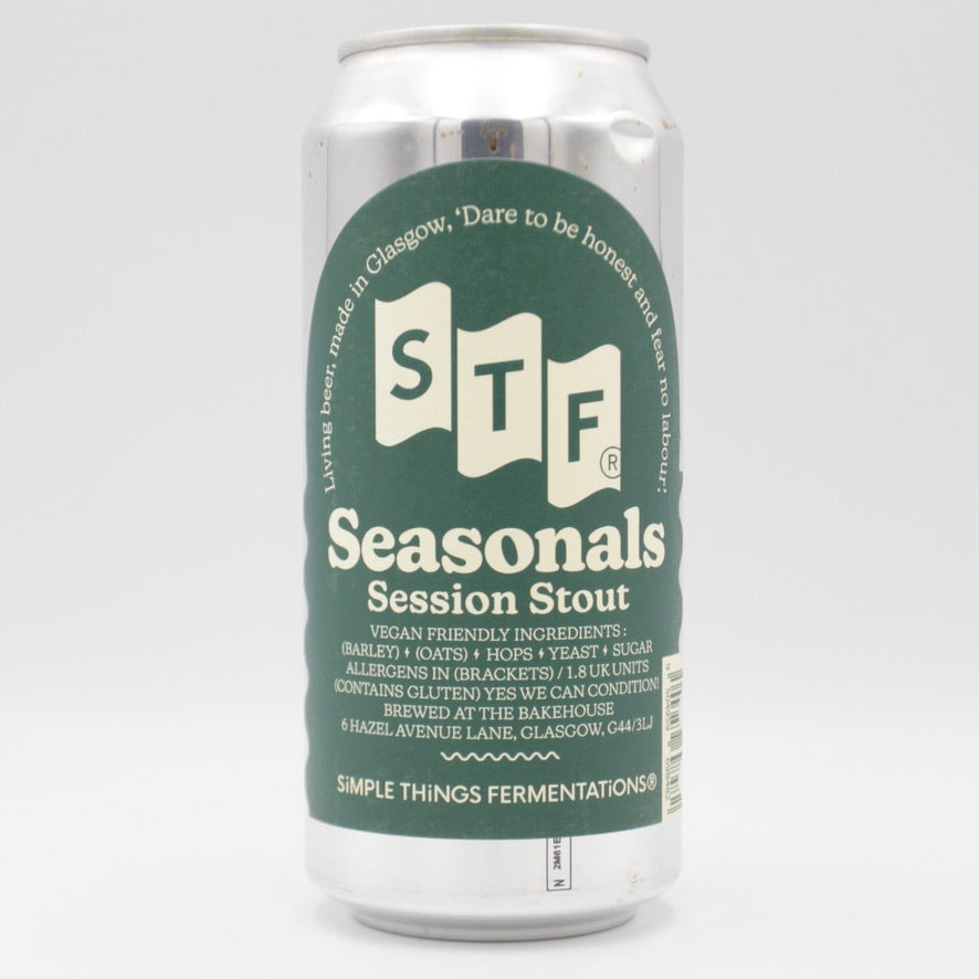 Fermentações Simple Things - Session Stout - 4% (440ml)