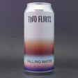 This is a can of Two Flints - Falling Water - 6.5% (440ml). It is a IPA craft beer available to buy from Ghost Whale, voted London's best craft beer shop.
