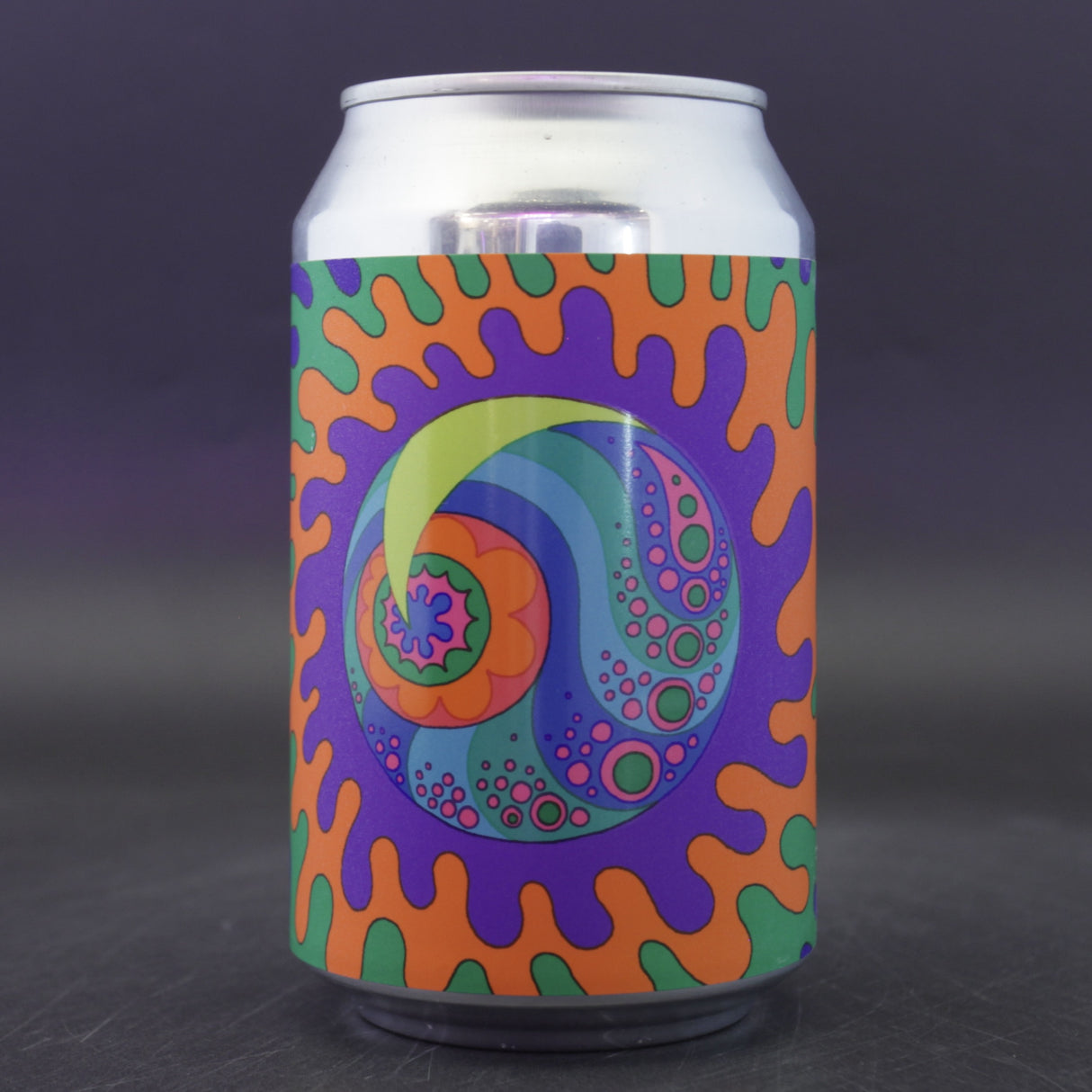 This is a can of Omnipollo - God's Blueberry Ice Cream Sour - 6% (330ml). It is a Sour craft beer available to buy from Ghost Whale, voted London's best craft beer shop.