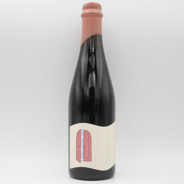 This is a bottle of everywhere  - who are we to the universe? - 12.8% (500ml). It is a Barley Wine craft beer available to buy from Ghost Whale, voted London's best craft beer shop.
