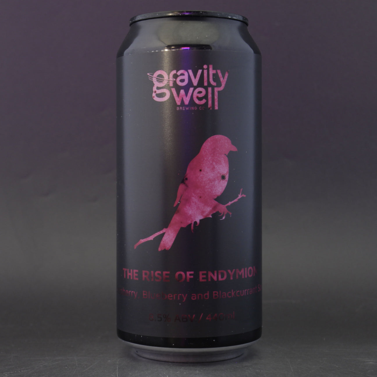 This is a can of Gravity Well - Rise Of Endymion - 8.5% (440ml). It is a Sour craft beer available to buy from Ghost Whale, voted London's best craft beer shop.