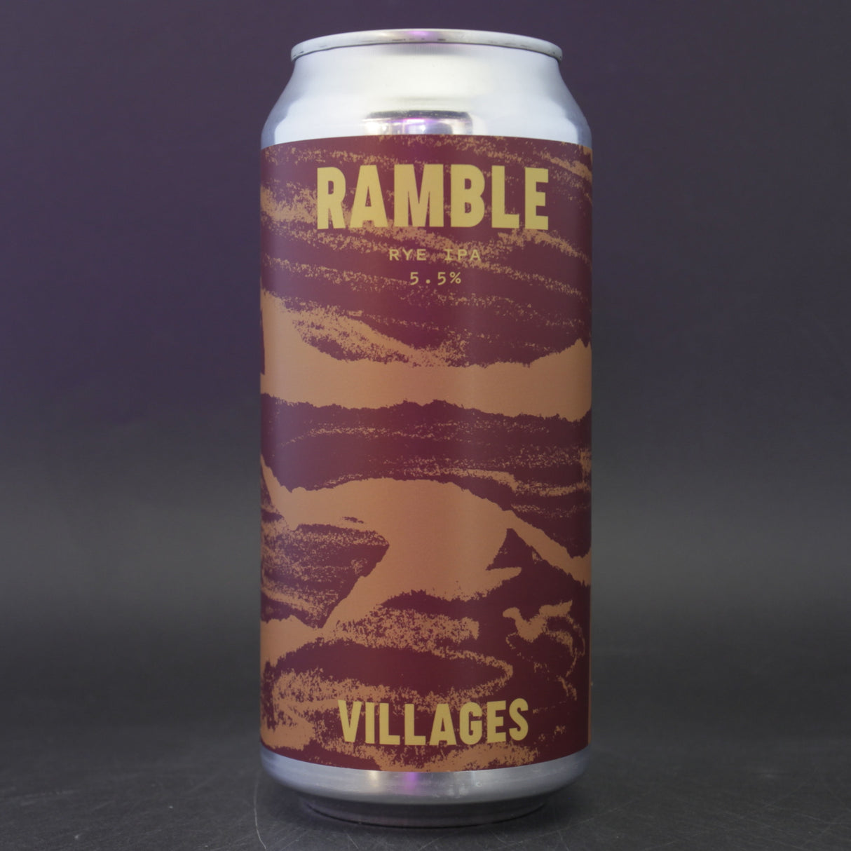 This is a can of Villages - Ramble - 5.5% (440ml). It is a IPA craft beer available to buy from Ghost Whale, voted London's best craft beer shop.