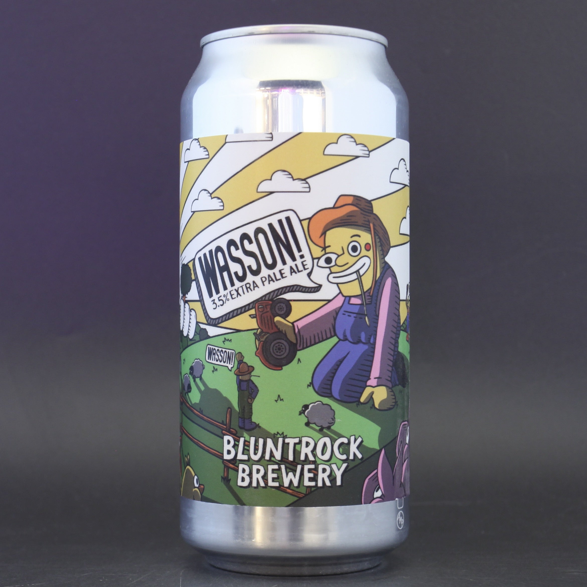 Bluntrock - Wasson - 3.5% (440ml) - Ghost Whale