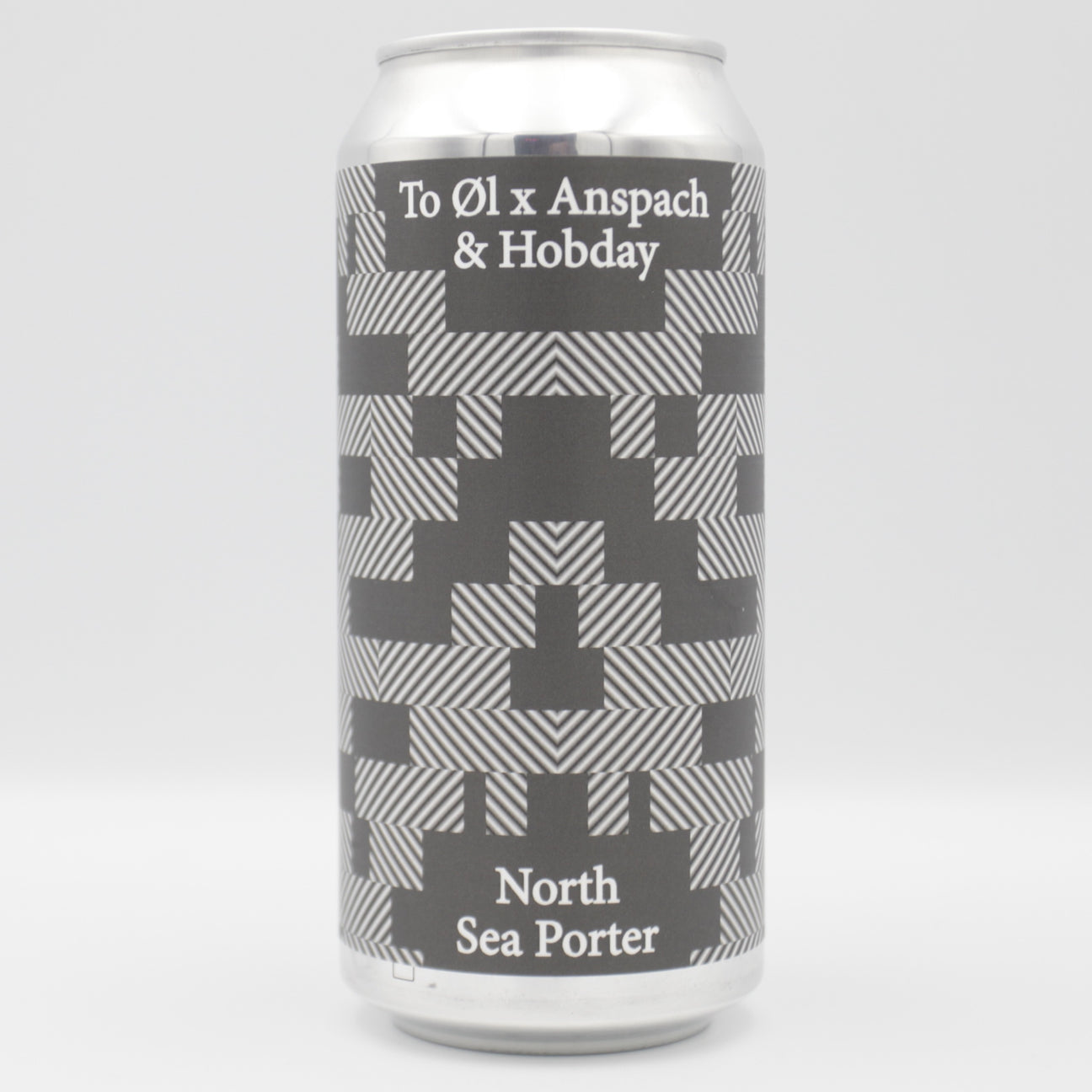 This is a can of To Øl / Anspach & Hobday - North Sea Porter - 6% (440ml). It is a Stout / Porter craft beer available to buy from Ghost Whale, voted London's best craft beer shop.