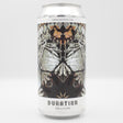 This is a can of Duration - Ebb & Flow - 4.8% (440ml). It is a Stout / Porter craft beer available to buy from Ghost Whale, voted London's best craft beer shop.