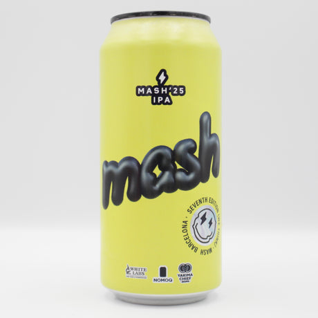 This is a can of Garage Beer Co - Mash 25 - 6% (440ml). It is a IPA craft beer available to buy from Ghost Whale, voted London's best craft beer shop.