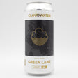This is a can of Cloudwater - Green Lane - 4% (440ml). It is a Stout / Porter craft beer available to buy from Ghost Whale, voted London's best craft beer shop.