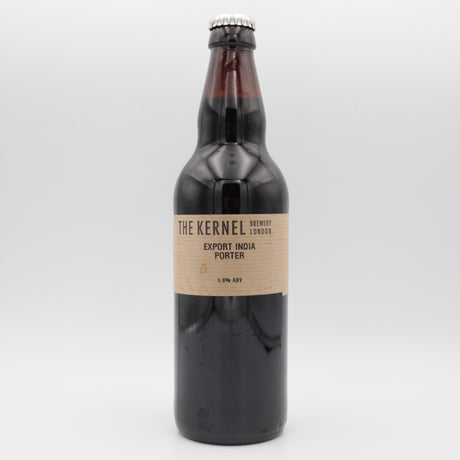 This is a bottle of The Kernel - Export India Porter - 5.8% (500ml). It is a Stout / Porter craft beer available to buy from Ghost Whale, voted London's best craft beer shop.