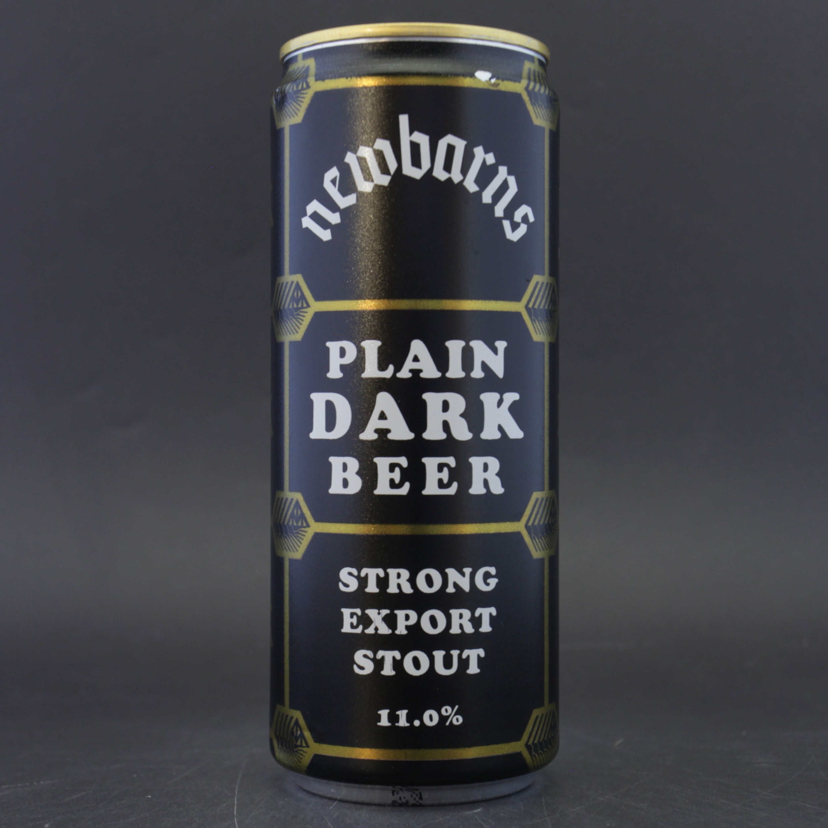 Newbarns - Plain Dark Beer - 11% (330ml) - Ghost Whale