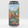 This is a can of Gravity Well - A Heart Full Of Neutrality - 8% (440ml). It is a Double IPA craft beer available to buy from Ghost Whale, voted London's best craft beer shop.