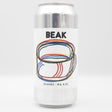 This is a can of Beak - Echoes - 6.5% (440ml). It is a IPA craft beer available to buy from Ghost Whale, voted London's best craft beer shop.