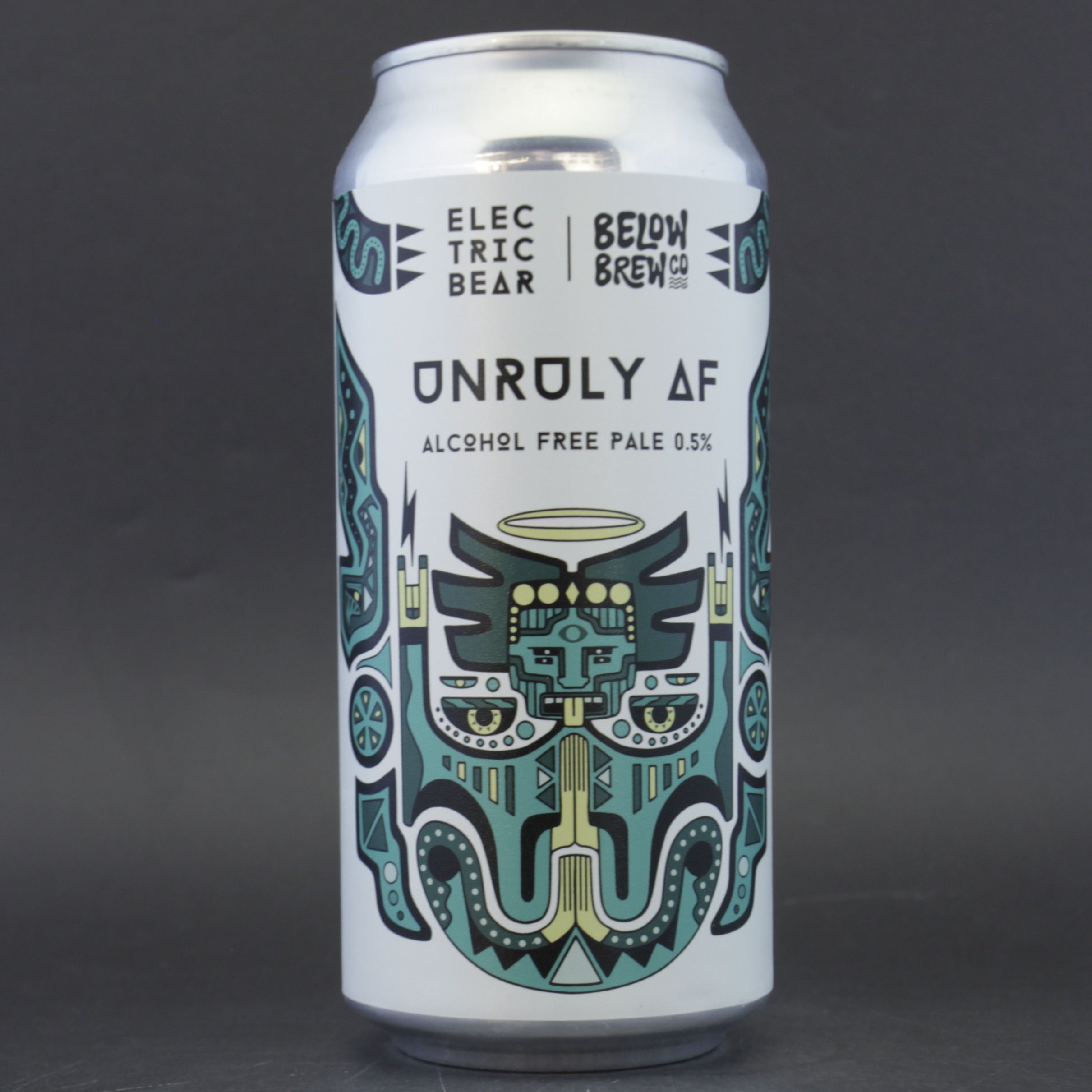 Below Brew Co  Electric Bear - Unruly AF - 0.5% (440ml) - Ghost Whale