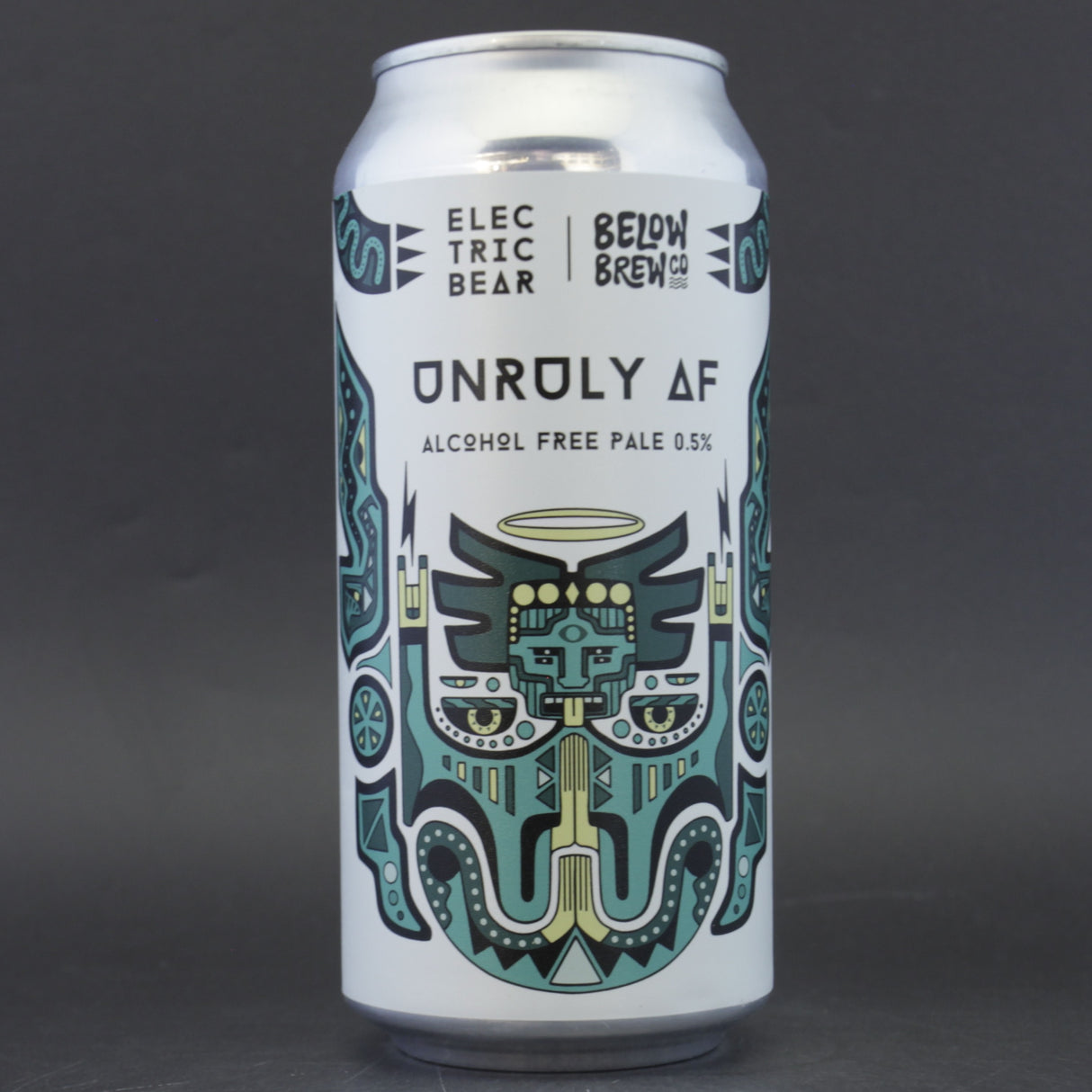 Below Brew Co / Electric Bear - Unruly AF - 0.5% (440ml) is a  Pale Ale craft Beer available to buy from Ghost Whale - voted London's best craft beer shop.