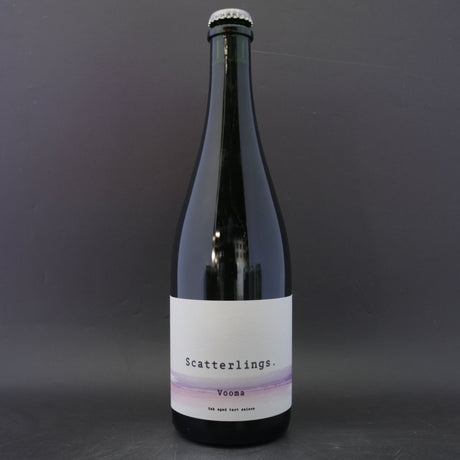 This is a sharing bottle of Scatterlings - Vooma - 6% (750ml). It is a Wild Ale craft beer available to buy from Ghost Whale, voted London's best craft beer shop.