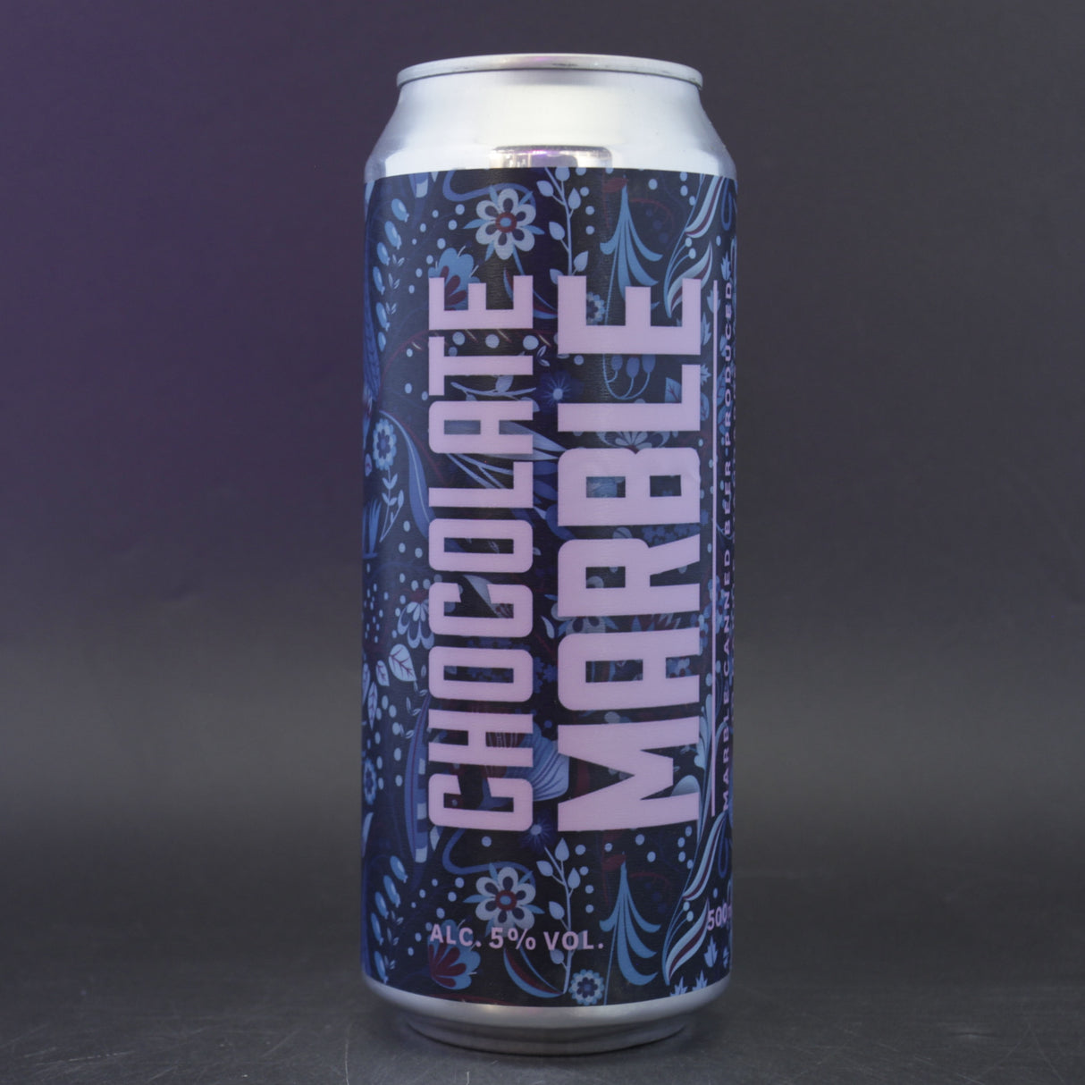 This is a can of Marble Beers - Chocolate - 5% (500ml). It is a Stout / Porter craft beer available to buy from Ghost Whale, voted London's best craft beer shop.