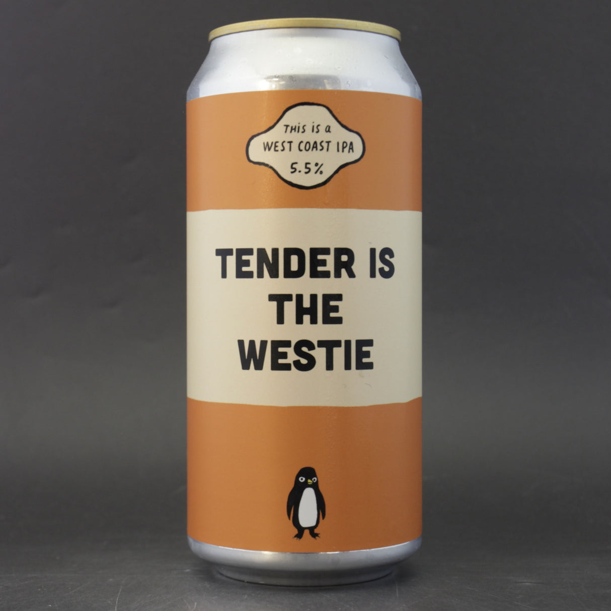 This is a can of Pretty Decent - Tender Is The Westie - 5.5% (440ml). It is a IPA craft beer available to buy from Ghost Whale, voted London's best craft beer shop.