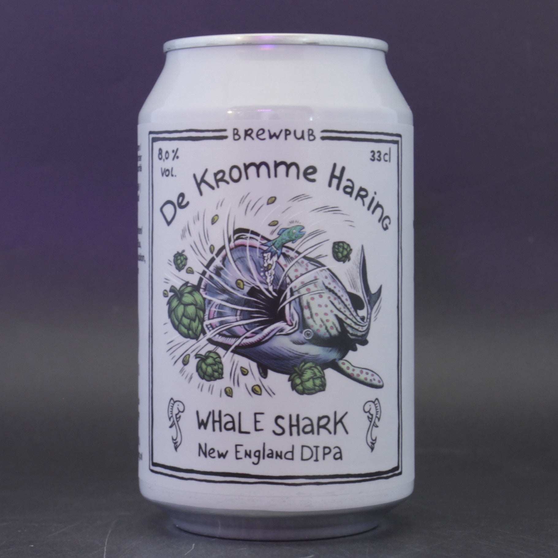 Kromme Haring - Whale Shark v8 - 8% (330ml) - Ghost Whale