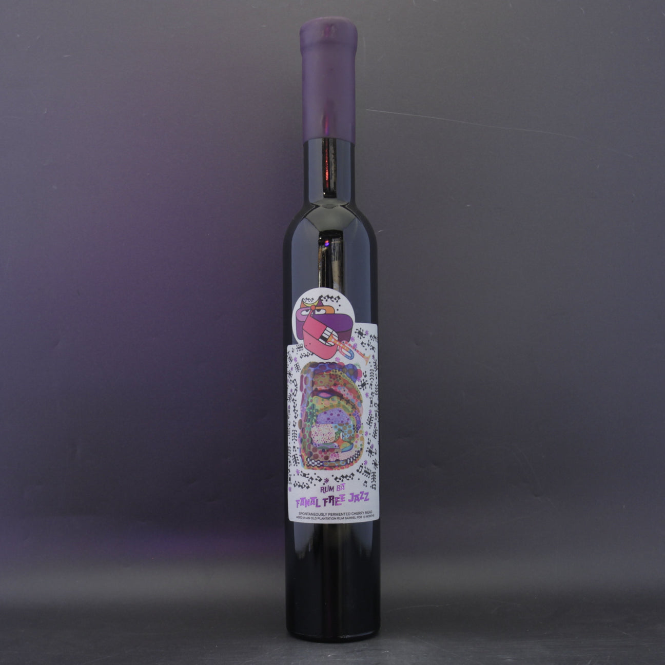 This is a bottle of Marlobobo - Rum BA Fanal Free Jazz - 11% (375ml). It is a  craft mead available to buy from Ghost Whale, voted London's best craft beer shop.