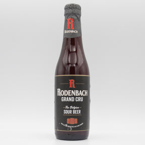 This is a bottle of Brouwerij Rodenbach - Rodenbach Grand Cru - 6% (330ml). It is a Sour craft beer available to buy from Ghost Whale, voted London's best craft beer shop.