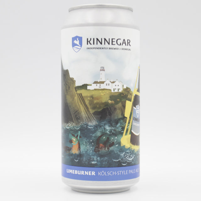 This is a can of Kinnegar - Limeburner - 4.7% (440ml). It is a Pale Ale craft beer available to buy from Ghost Whale, voted London's best craft beer shop.