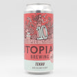 This is a can of Utopian - Tekau NZ Pils - 4.5% (440ml). It is a Lager / Pilsner / Kölsch craft beer available to buy from Ghost Whale, voted London's best craft beer shop.