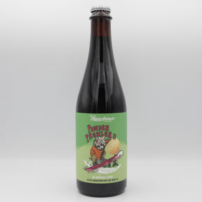 This is a bottle of Tripping Animals / Xul - Powder Prowler II - 14% (500ml). It is a Imperial Stout / Porter craft beer available to buy from Ghost Whale, voted London's best craft beer shop.