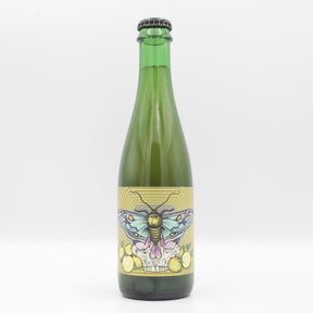 This is a bottle of Holy Goat / Newbarns - Limonata Sour - 5.4% (375ml). It is a Wild Ale craft beer available to buy from Ghost Whale, voted London's best craft beer shop.