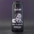 This is a can of Baron - Bruce Bogtrotter - 5.5% (500ml). It is a Stout / Porter craft beer available to buy from Ghost Whale, voted London's best craft beer shop.