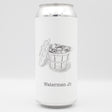 This is a can of RAR Brewing / Fidens - Watermen Jr - 8.5% (473ml). It is a Double IPA craft beer available to buy from Ghost Whale, voted London's best craft beer shop.