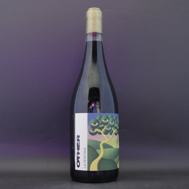 This is a sharing bottle of Other World Wines - La Ventana - 13% (750ml). It is a Red / Amber Ale craft wine available to buy from Ghost Whale, voted London's best craft beer shop.