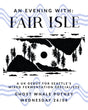 This is a event ticket of An Evening With: Fair Isle - Wednesday August 26th - Ghost Whale Putney. It is a  craft  available to buy from Ghost Whale, voted London's best craft beer shop.