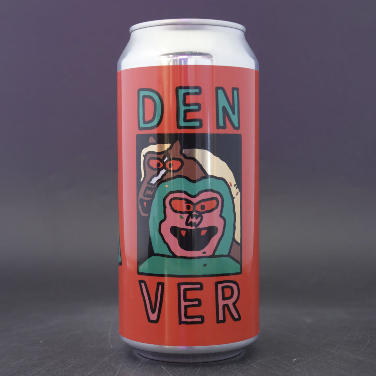 This is a can of Omnipollo / Lyric - Denver - 9.2% (440ml). It is a Double IPA craft beer available to buy from Ghost Whale, voted London's best craft beer shop.