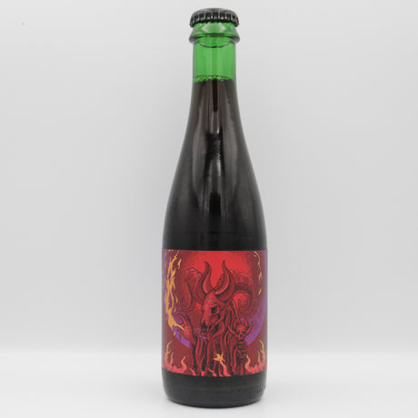 This is a bottle of Holy Goat - Goatfire - 6.9% (375ml). It is a Sour craft beer available to buy from Ghost Whale, voted London's best craft beer shop.