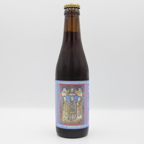 This is a bottle of De Struise - Saint Amatus - 10% (330ml). It is a Imperial Stout / Porter craft beer available to buy from Ghost Whale, voted London's best craft beer shop.