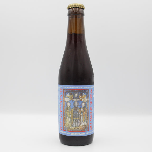 This is a bottle of De Struise - Saint Amatus - 10% (330ml). It is a Imperial Stout / Porter craft beer available to buy from Ghost Whale, voted London's best craft beer shop.