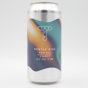 This is a can of Track - Gentle Rise - 5.5% (440ml). It is a Pale Ale craft beer available to buy from Ghost Whale, voted London's best craft beer shop.