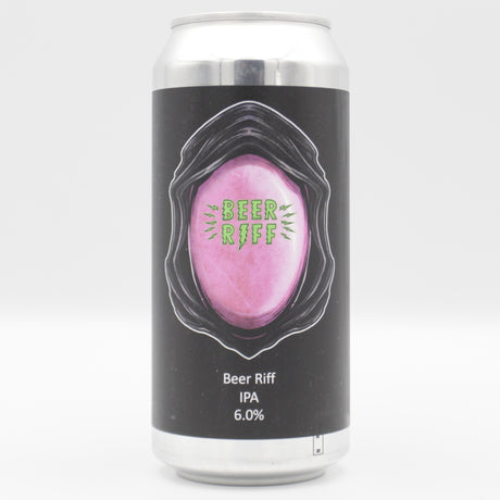 This is a can of Dark Element - Beer Riff - 6% (440ml). It is a IPA craft beer available to buy from Ghost Whale, voted London's best craft beer shop.