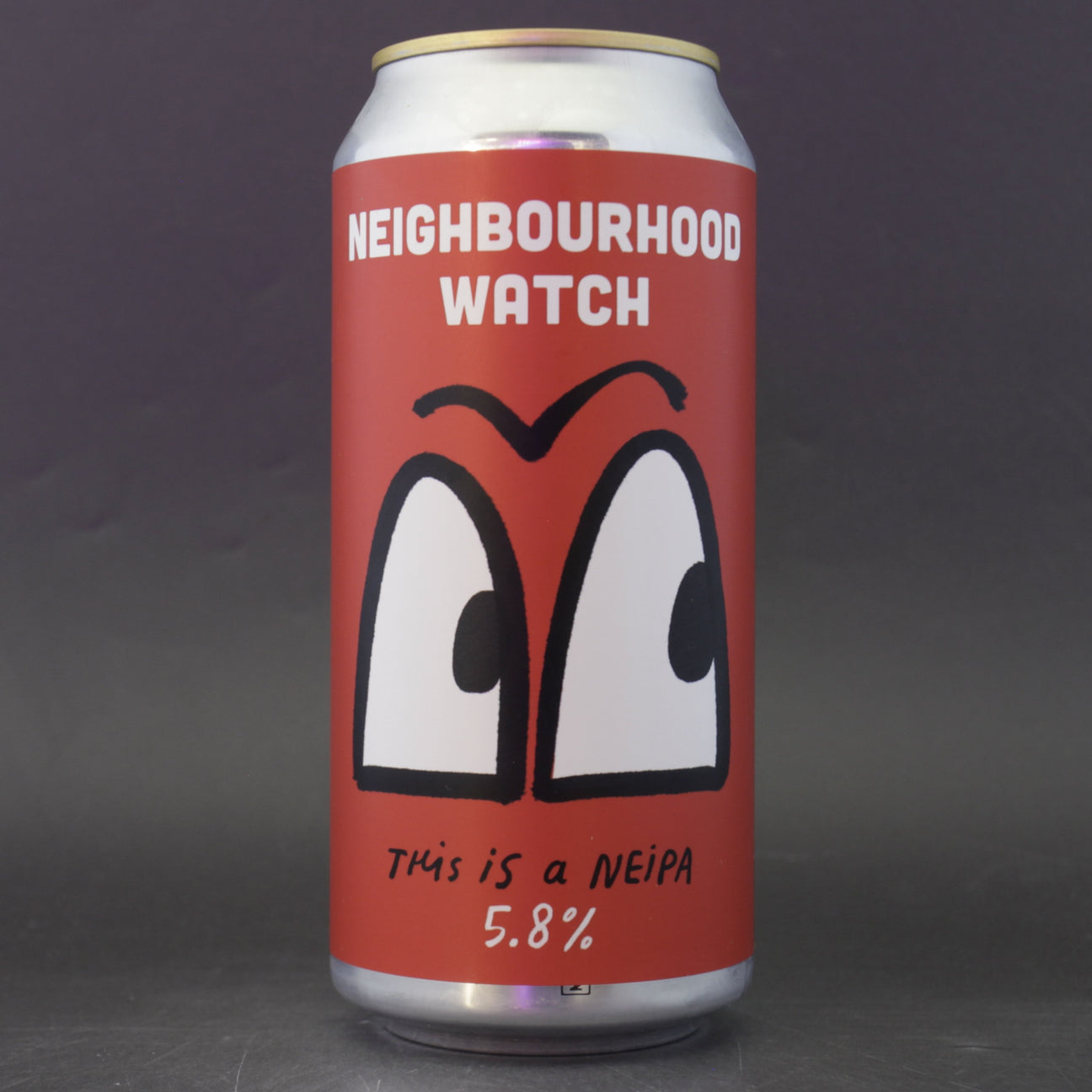 This is a can of Pretty Decent - Neighbourhood Watch - 5.8% (440ml). It is a IPA craft beer available to buy from Ghost Whale, voted London's best craft beer shop.