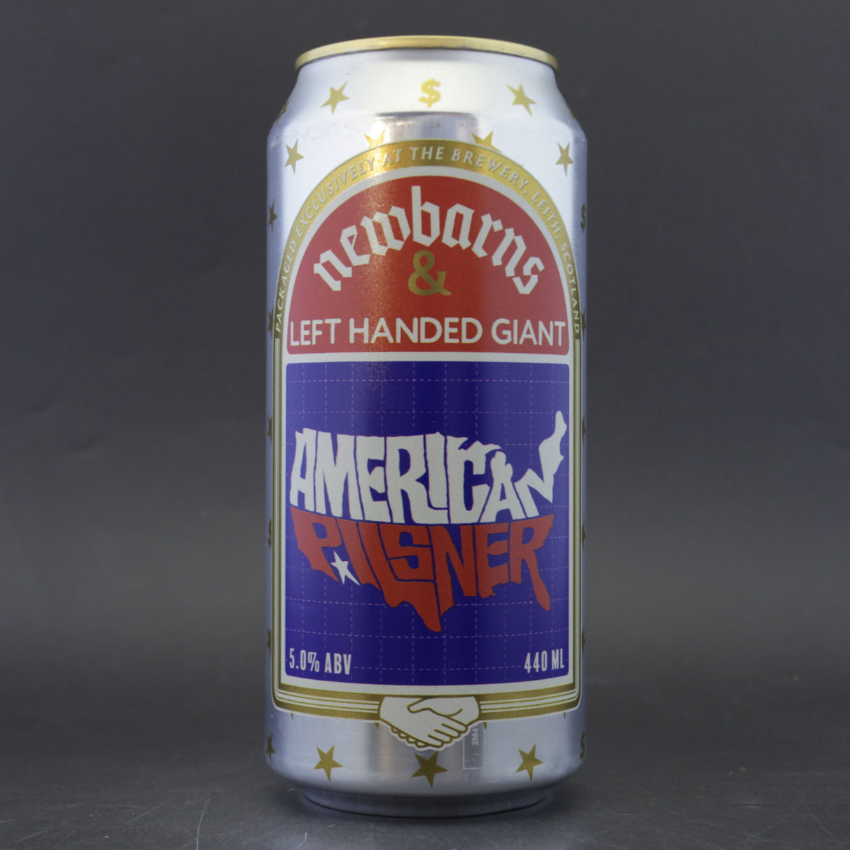 Newbarns / Left Handed Giant - American Pilsner - 5% (440ml)