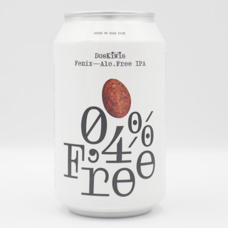 This is a can of Doskiwis - Fenix - 0.4% (330ml). It is a Pale Ale craft beer available to buy from Ghost Whale, voted London's best craft beer shop.