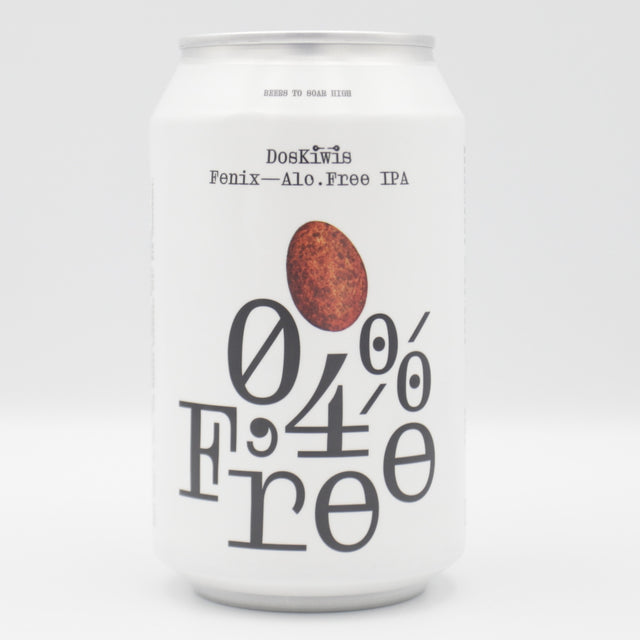 This is a can of Doskiwis - Fenix - 0.4% (330ml). It is a Pale Ale craft beer available to buy from Ghost Whale, voted London's best craft beer shop.