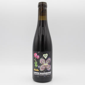 This is a bottle of Marlobobo / Elmeleven - Loon Manding (2025) - 11% (375ml). It is a  craft mead available to buy from Ghost Whale, voted London's best craft beer shop.